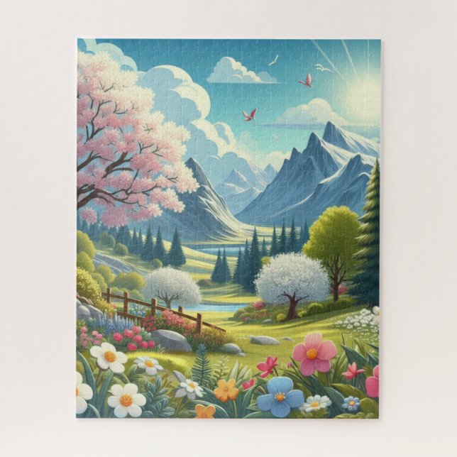 Nature Scene And Landscape Jigsaw Puzzle (Vertical)