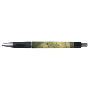 Nature scene green forest pen
