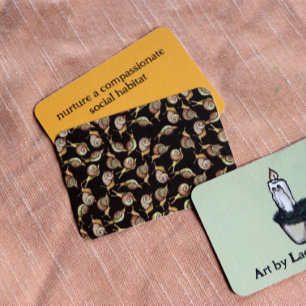 Nature Snail Art                             Card