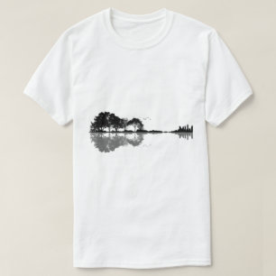 Nature Soundwave Reflection Art T-Shirt