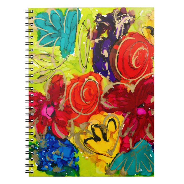 Nature Speaks Notepad Notebook (Front)