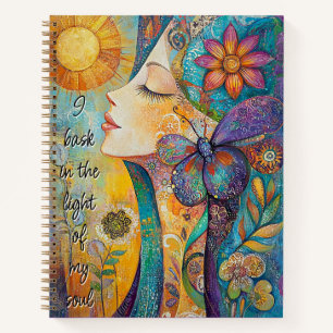 Nature Spirit Femme Carnet Spiral