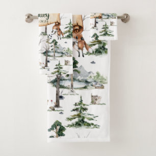 Nature Symphony Customizable Towel