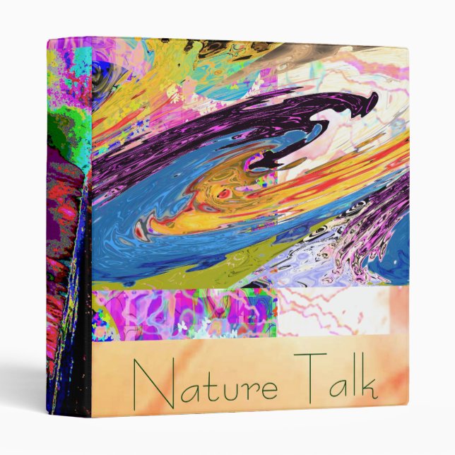 NATURE TALK - Environment Concerns Binder (Front/Spine)