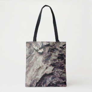 Nature texture wood bark rough tote bag