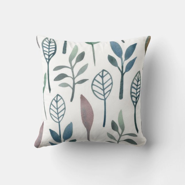 Nature Throw Pillow (Back)
