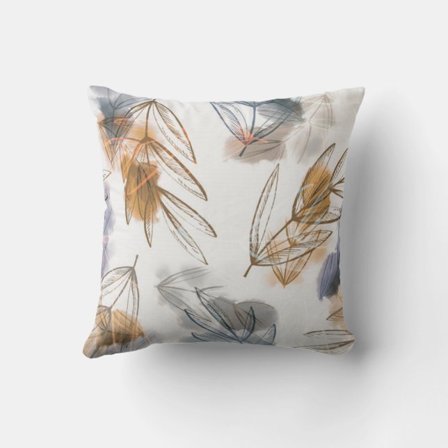 Nature Throw Pillow (Back)