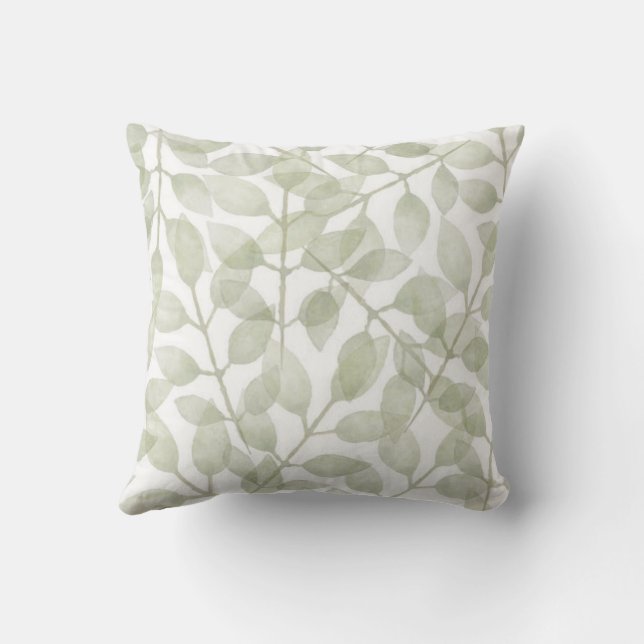 Nature Throw Pillow (Back)