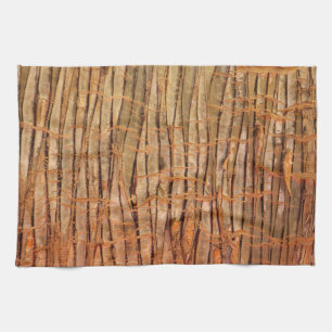 Nature Tropical Tree Bark Photo Kitchen Towel