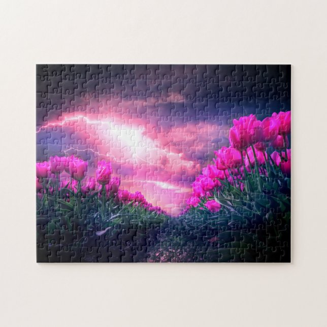 Nature - Tulips - Beautiful Jigsaw Puzzle (Horizontal)