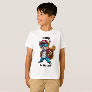 Nature Urban Squirrel Street Style T-Shirt
