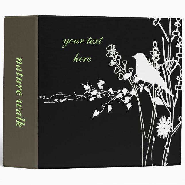 Nature walk binders (Front/Spine)