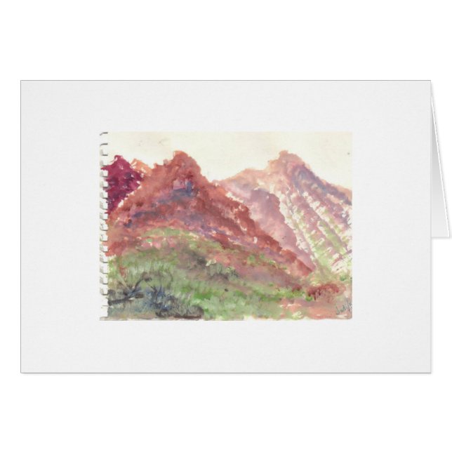 Nature watercolor (Front Horizontal)