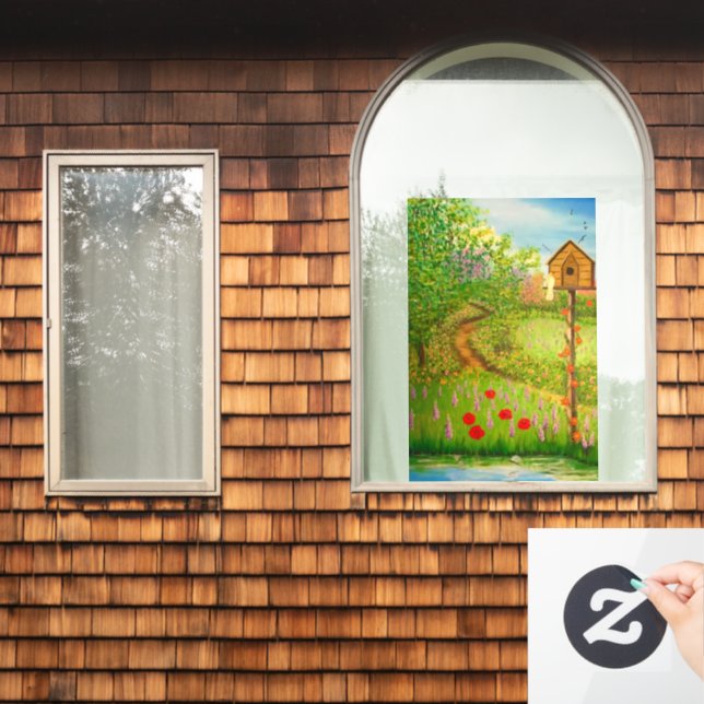 Nature Window Cling (Home Window)