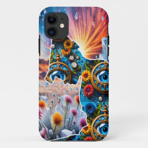 Nature with Time iPhone 11 Case