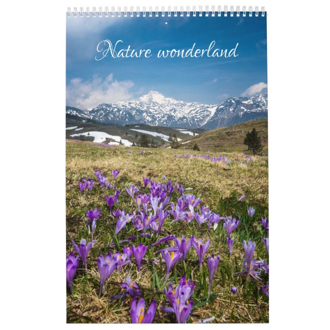 Nature wonderland v2 2023 calendar (Cover)