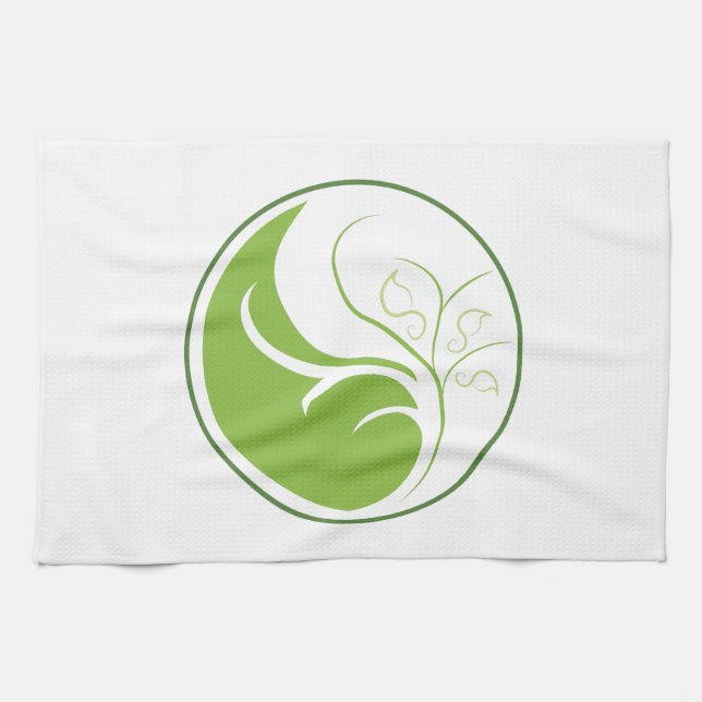 Nature Yin Yang Kitchen Towel (Horizontal)