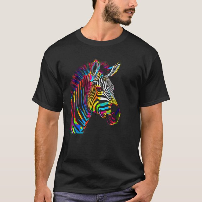 Nature  Zebra T-Shirt (Front)