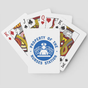 Naturellement, cartes de jeu d'infirmières tout le