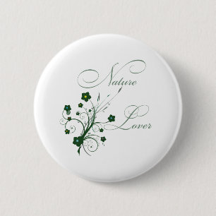 NatureLover 2 Inch Round Button