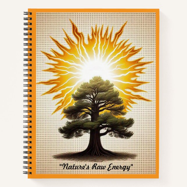 "Nature's Awe" Notebook (Front)