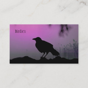 Nature's Beautiful Silhouette Business Card
