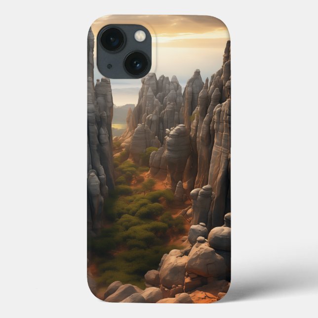 Nature's Beauty: Customizable Phone Case (Back)