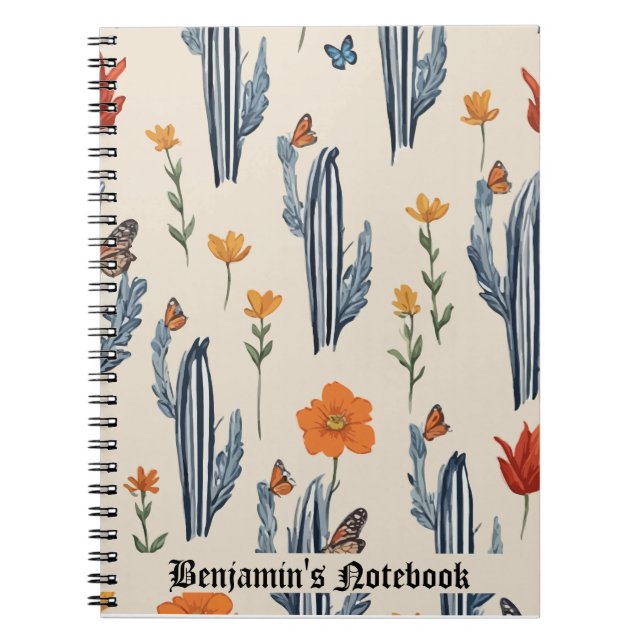 Nature's Beauty & Resilience Notebook (Front)