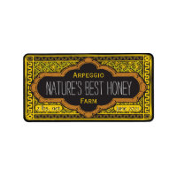 Natures Best Honey Jar Personalized