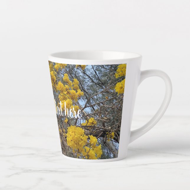 Nature's bloom latte mug (Right)