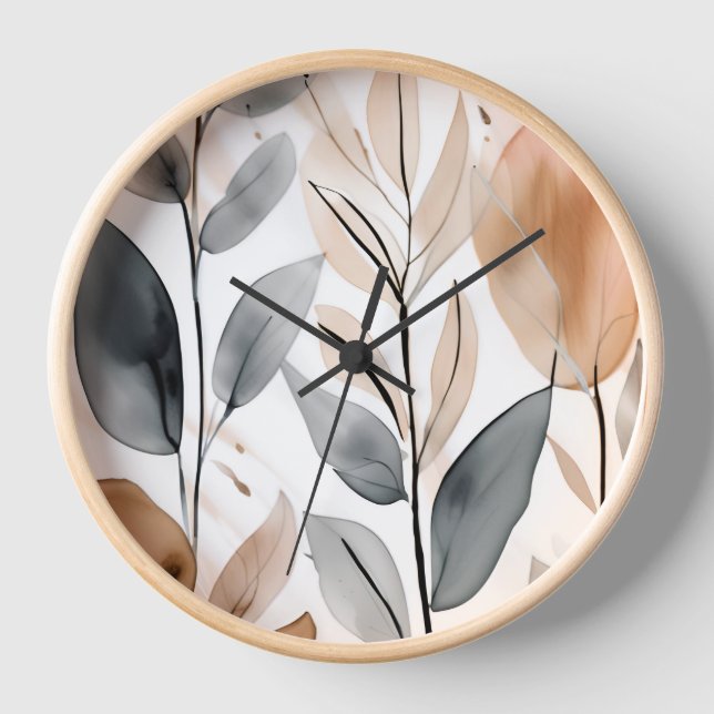 Nature's Botanicals Clock (Front)