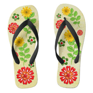 Natures Bounty Jewelled HIPPY Flip Flops