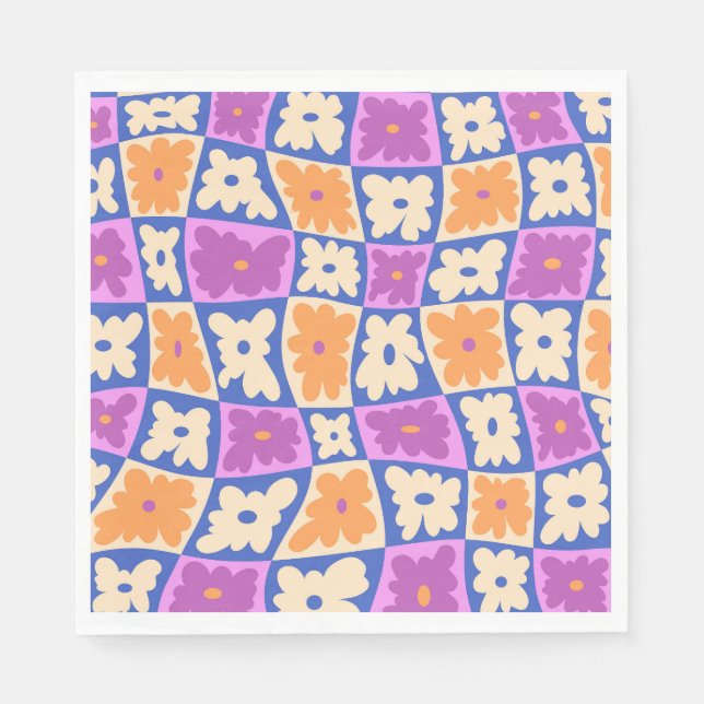 Nature's Chessboard Napkin (Front)