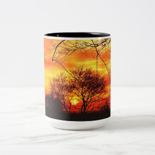 NATURES CONCERT OF COLOR  Two-Tone COFFEE MUG