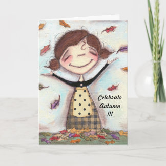 Nature's Confetti - Greeting Card