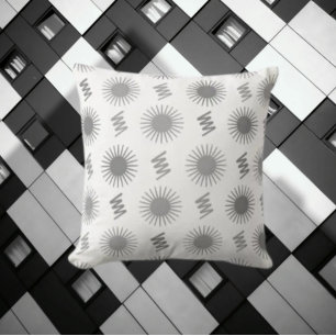 Nature's Elegance Botanical B & W Throw Pillow
