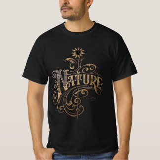 Nature's Embrace Flourishing Beauty Vintage Floral T-Shirt