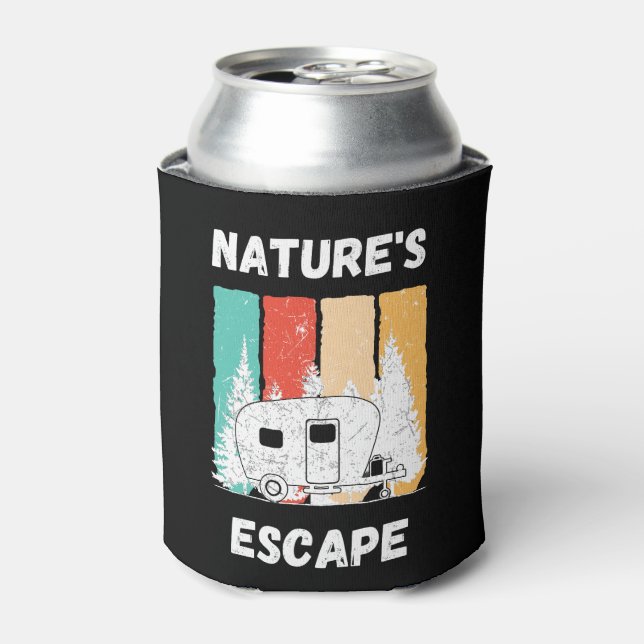 Nature's Escape - Campers Life Can Cooler (Can Front)