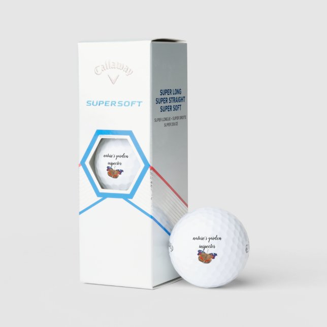 Nature's garden inspector golf balls (Packaging)