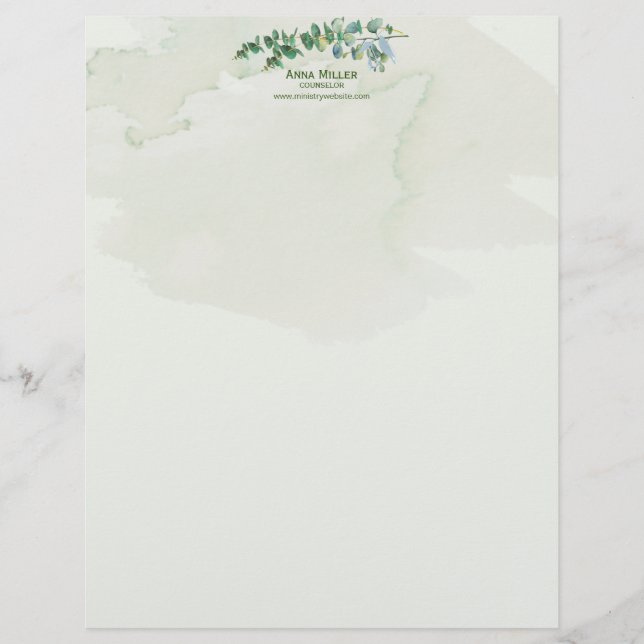 Natures Green Counseling Letterhead (Front)