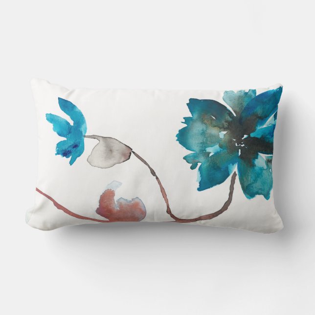 Natures Greenery V Lumbar Pillow (Front)