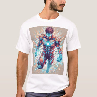 "Nature's Guardian: Superhero Power Unleashed" T-Shirt