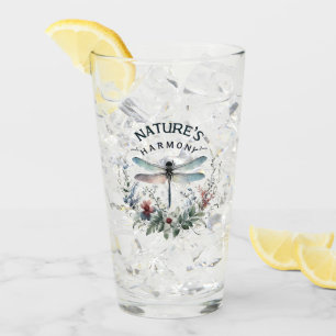 Nature's Harmony - Artistic Dragonfly Glass