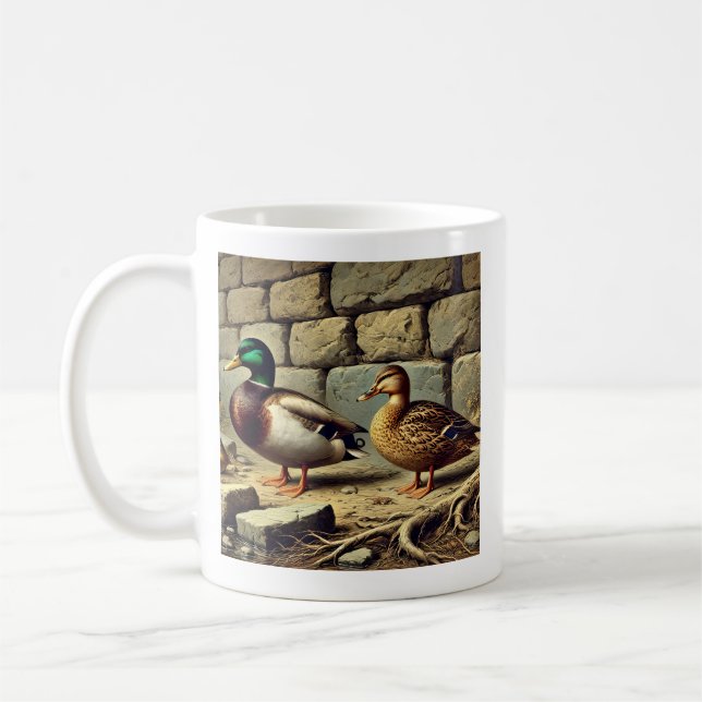 Nature's Harmony Coffee Mug (Left)