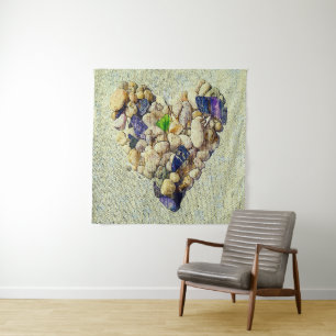 Nature's heart tapestry