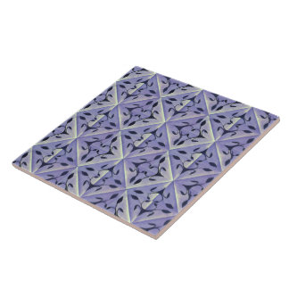 Nature's Hidden Geometry Abstract Geometric  Tile