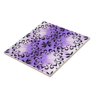Nature's Hidden Geometry Abstract Geometric  Tile