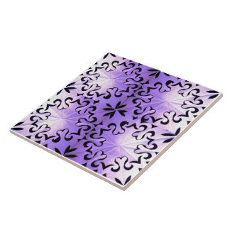 Nature's Hidden Geometry Abstract Geometric  Tile