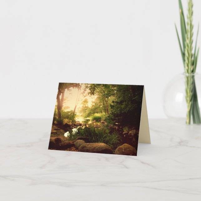 Natures Hideaway 2 blank Card (Front)