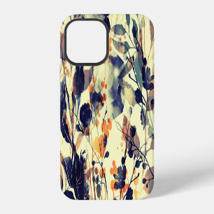 Nature's Imprints: Floral Leaves Seamless. iPhone 12 Case